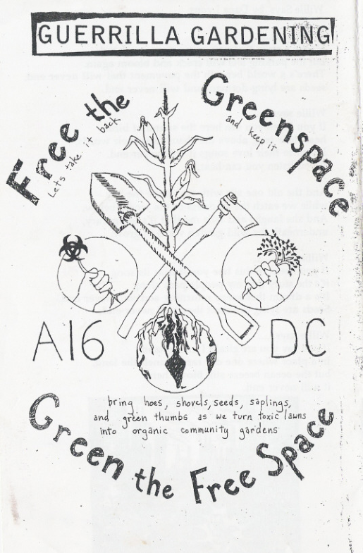 lGUERRILLA GARDENING’; xe b Gre  ", | A Q  